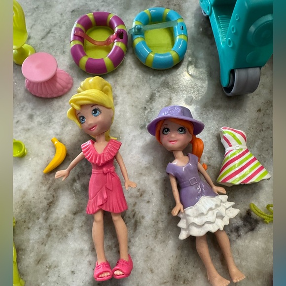 Two Polly Pockets with accessories - Picture 3 of 3
